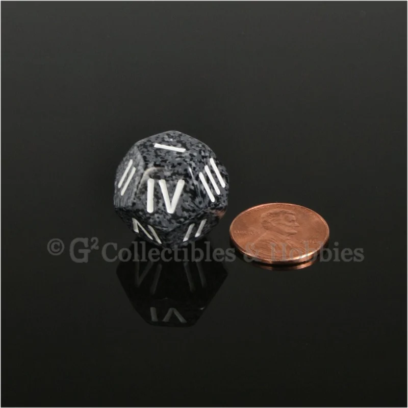 12 Sided Roman Numeral D4 Pair - Urban Camo