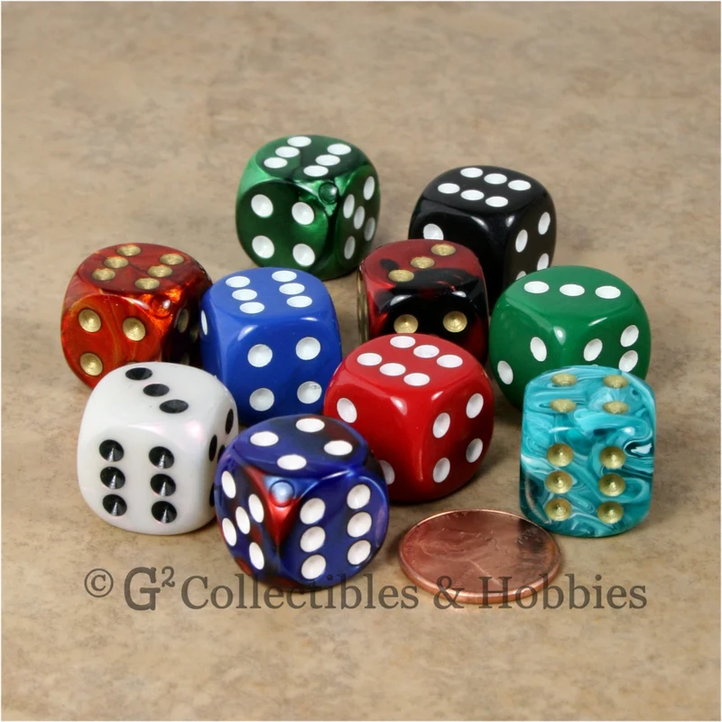 WWII Axis & Allies 10pc Dice - Set A