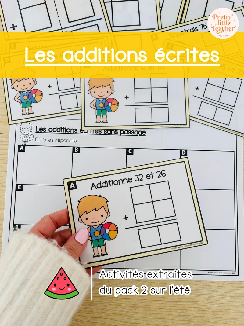 Les additions écrites sans passage