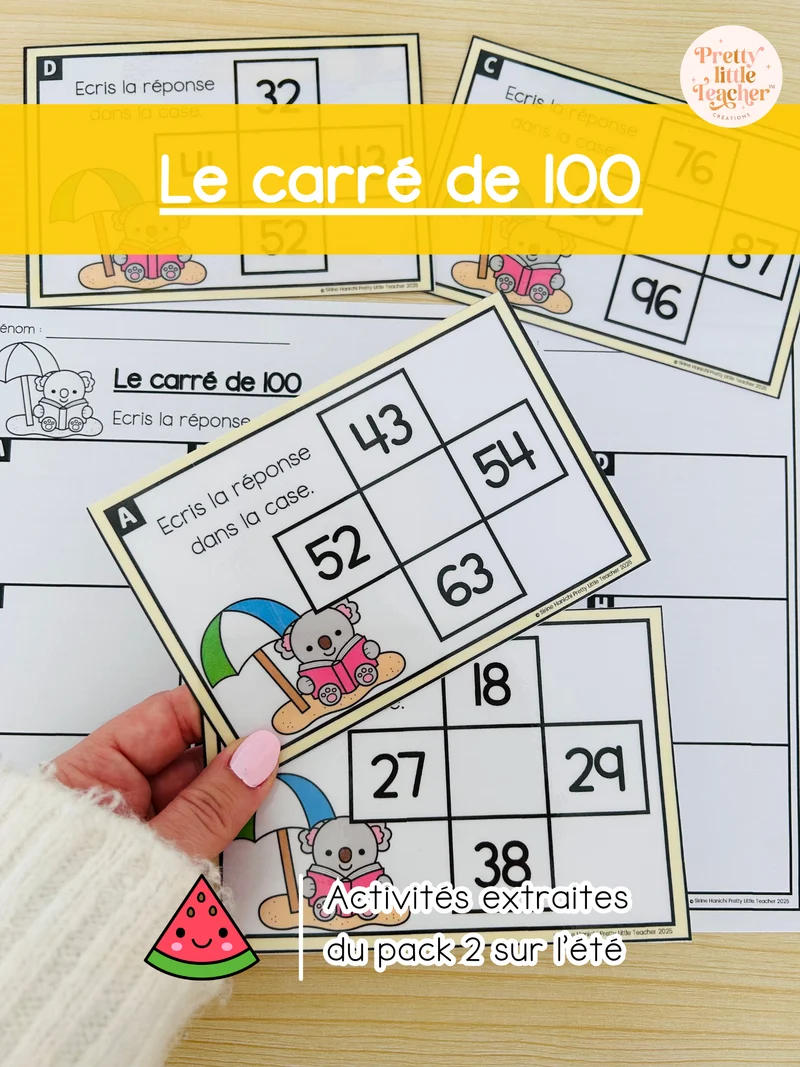 Le carré de 100