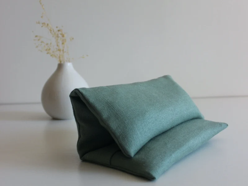 Bouillotte sèche en graines de lin bio Françaises