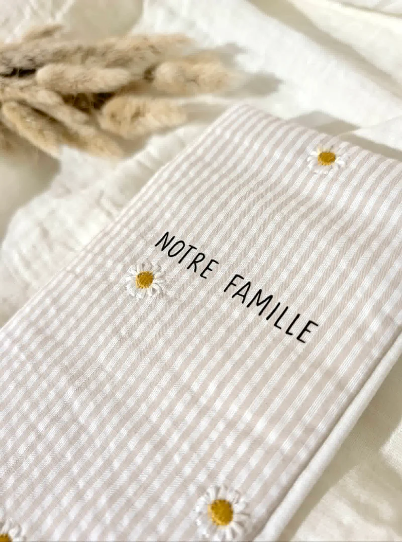 Protège livret de famille | Marguerites