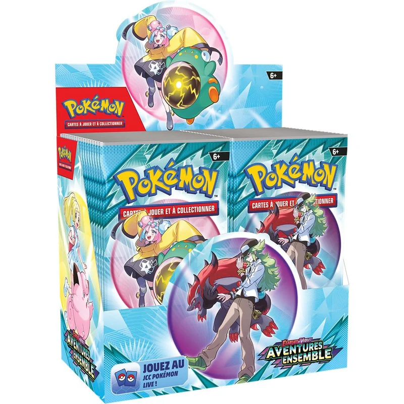 Pokémon EV09 : Ecarlate et Violet - Aventures Ensemble - Booster