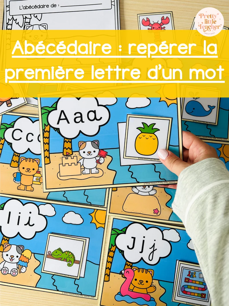 Mon abécédaire : le premier son d'un mot
