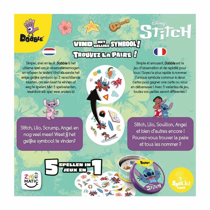 Dobble Lilo et Stitch