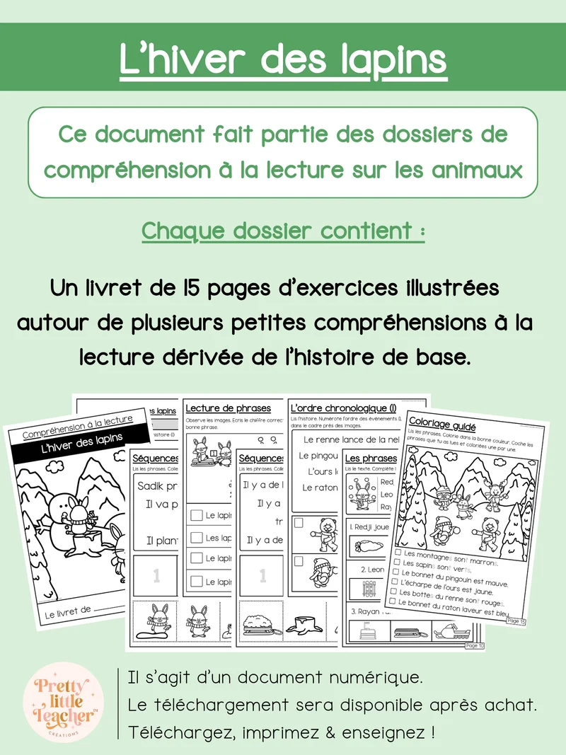 L'hiver des lapins (lecture)