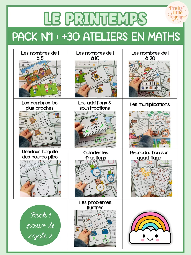Pack 1 Mathématiques pour toute l'année
