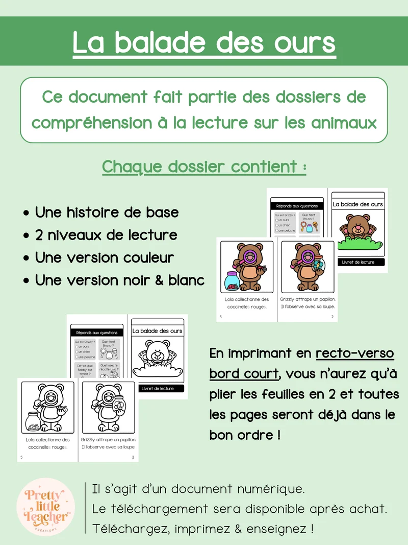 La balade des ours (lecture)