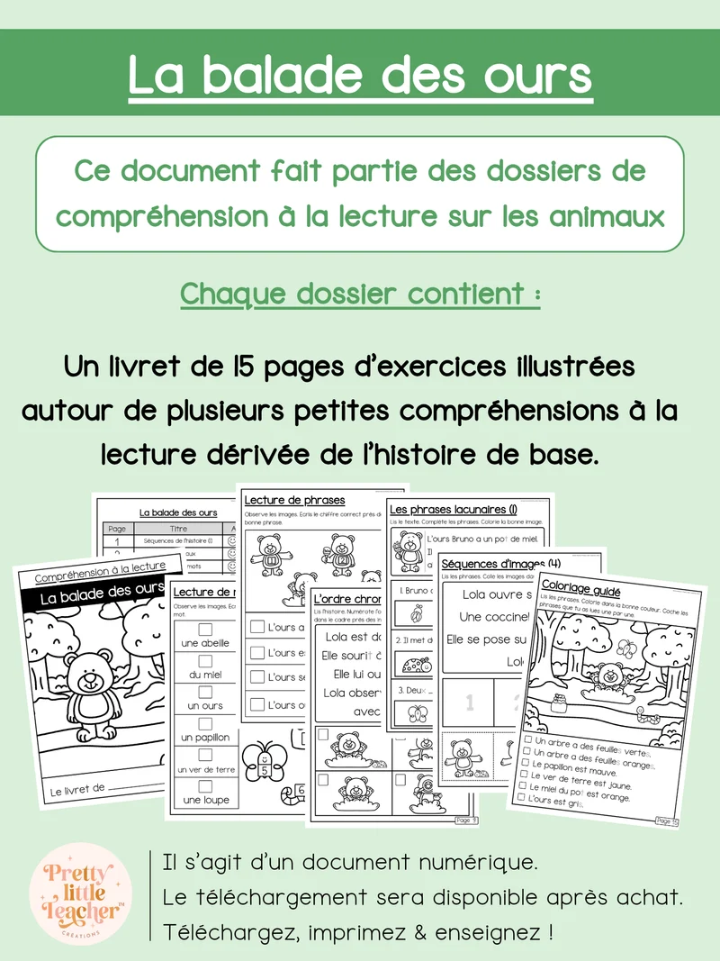 La balade des ours (lecture)