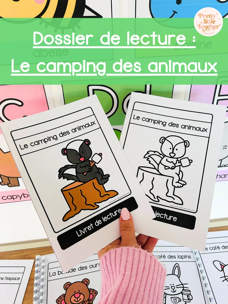 Le camping des animaux (lecture)