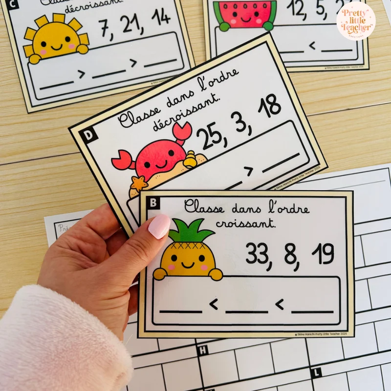 Pack 1 Mathématiques sur l'été