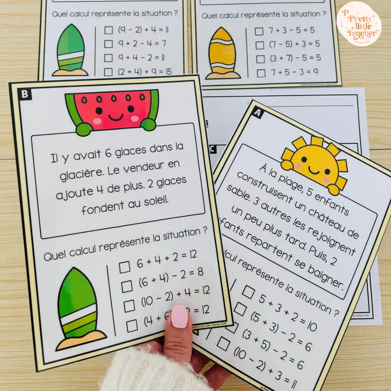 Pack 2 Mathématiques sur l'été