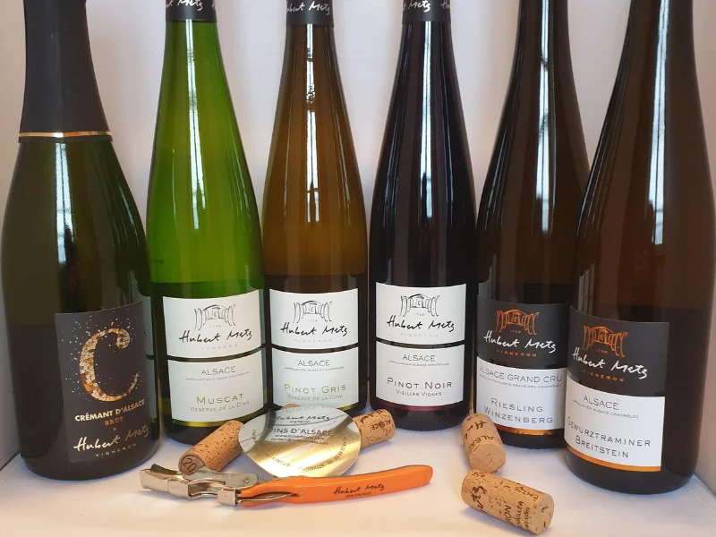 Coffret Immersion en Alsace (blancs secs, fruités, et rouge)