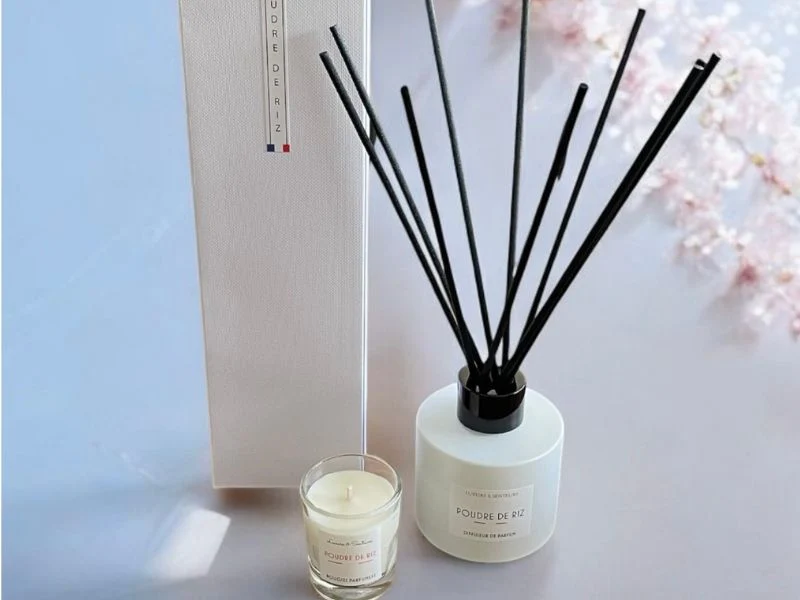 Coffret Diffuseur 100ml + une miniature bougie 50ml