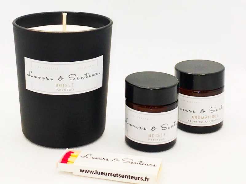 Trio de bougies douceur