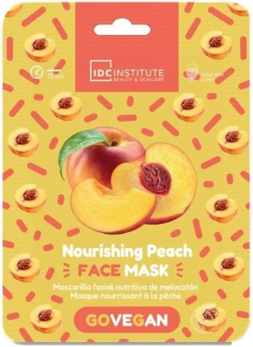 Masque hydratant visage à la pêche