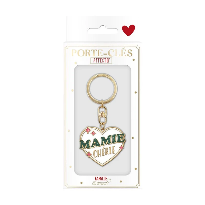 Porte-clés "Mamie chérie"
