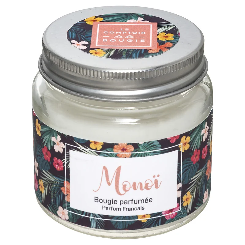 Bougie parfumée au Monoï