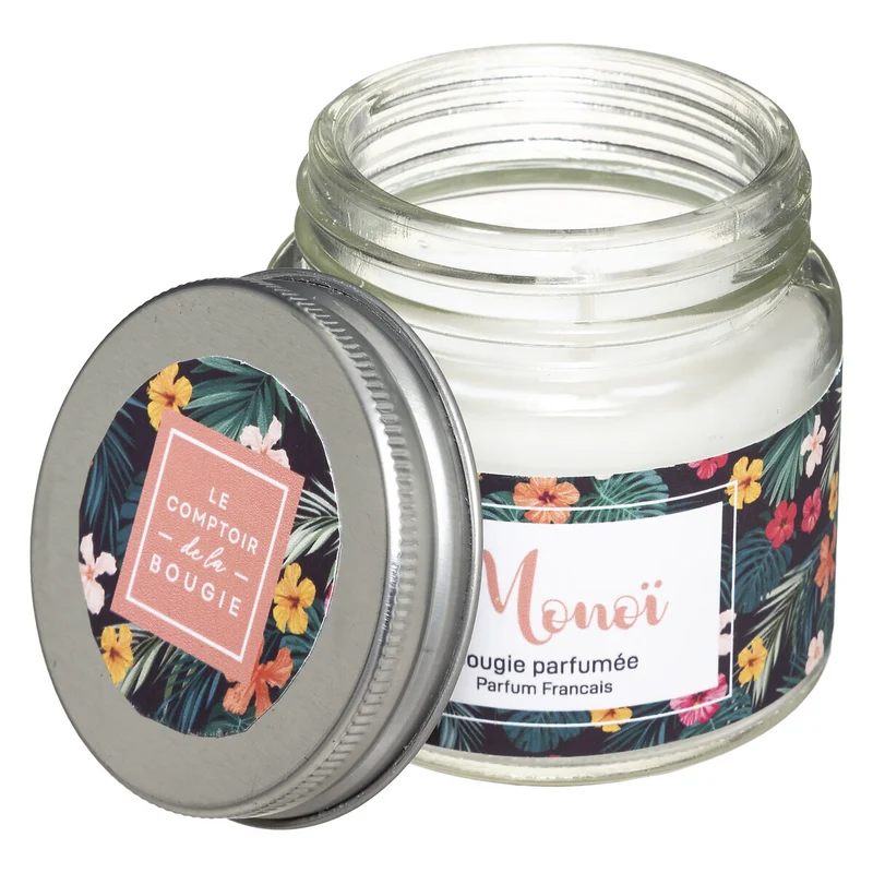 Bougie parfumée au Monoï