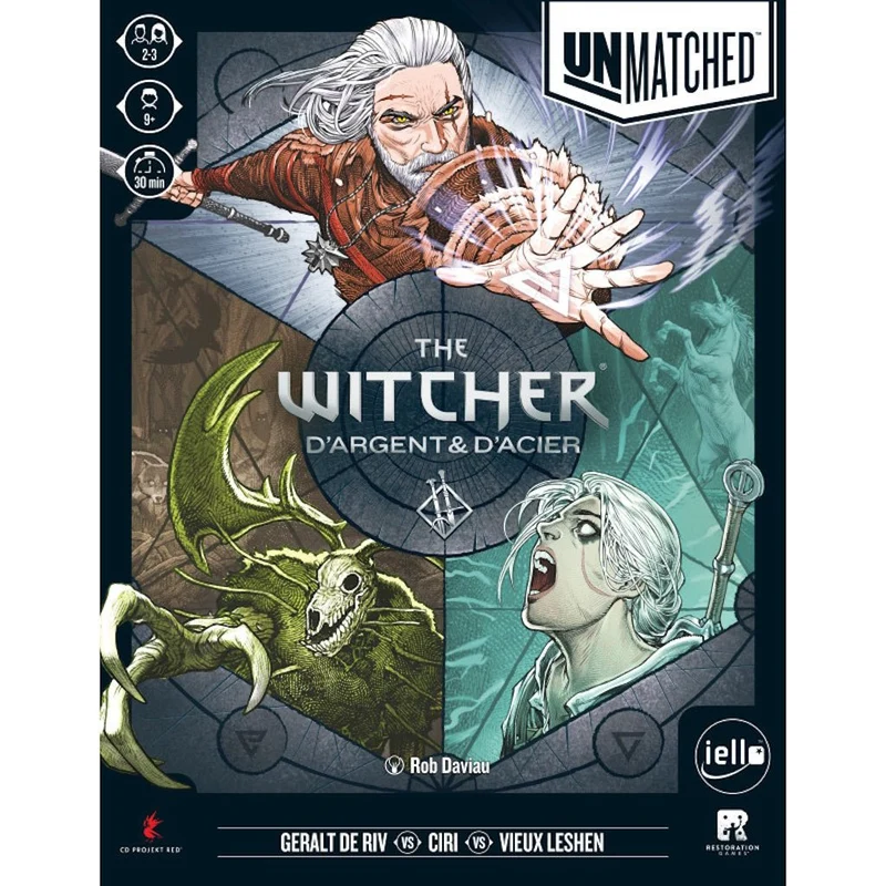 Unmatched : The Witcher : d'Argent et d'Acier