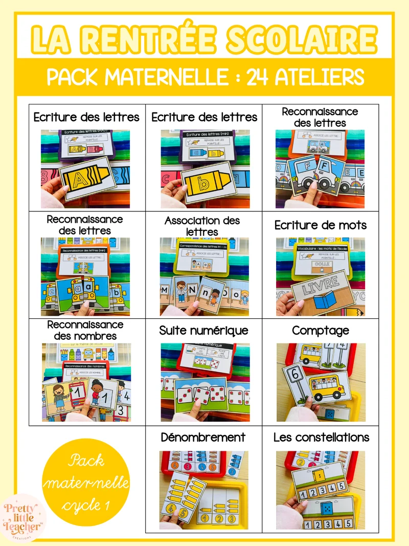 Lecture thème école : la rentrée des gnomes