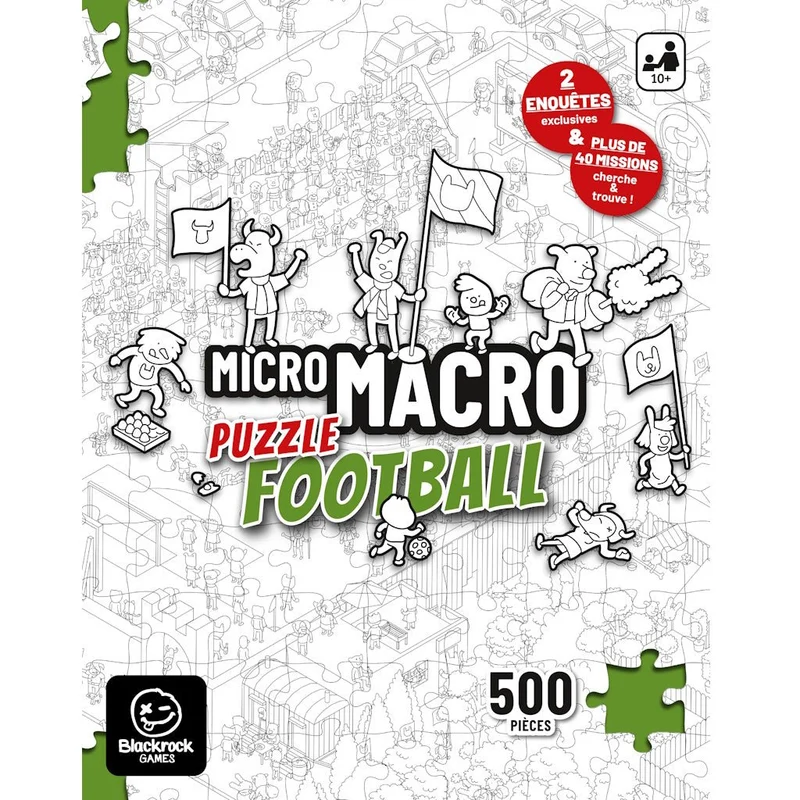 Micro Macro : Puzzle Football - 500 Pièces