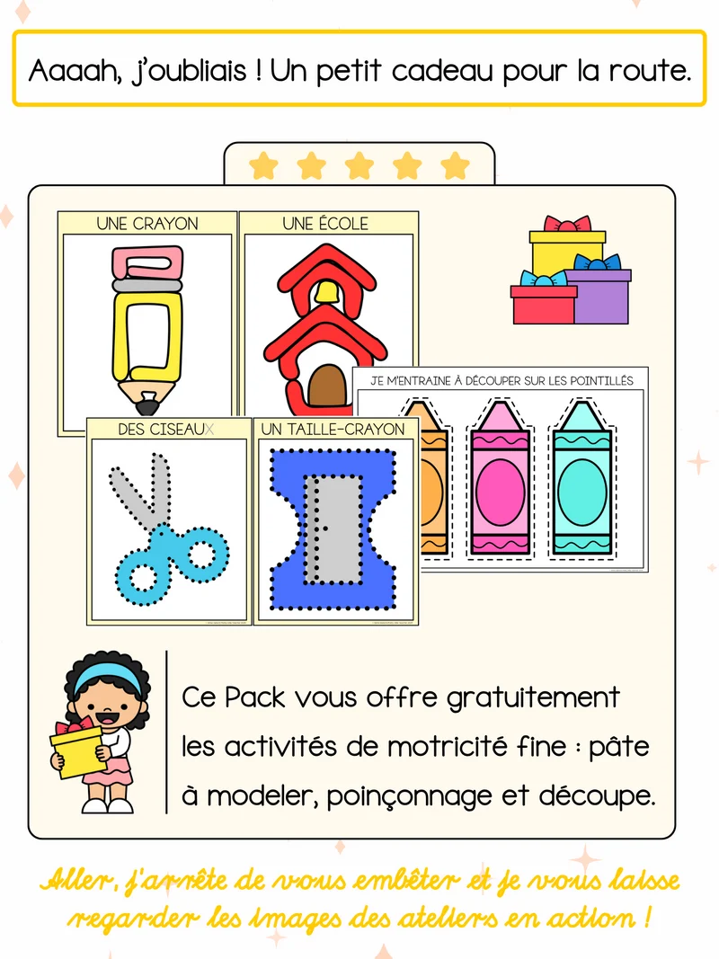 Pack Maternelle sur la rentrée ✏️ : 25 activités à imprimer