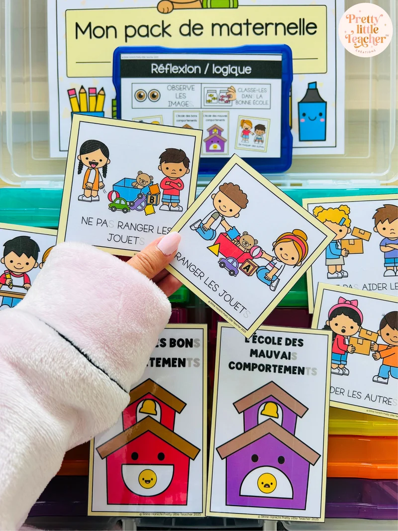 Pack Maternelle sur la rentrée ✏️ : 25 activités à imprimer