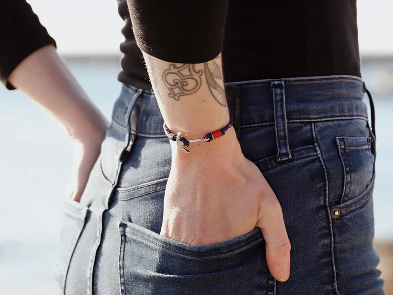Bracelet Femme Ancre