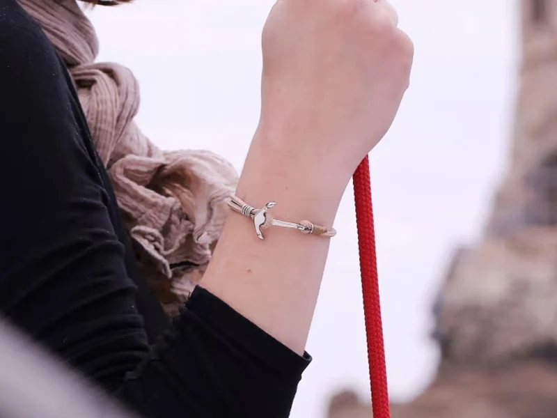 Bracelet Femme Ancre