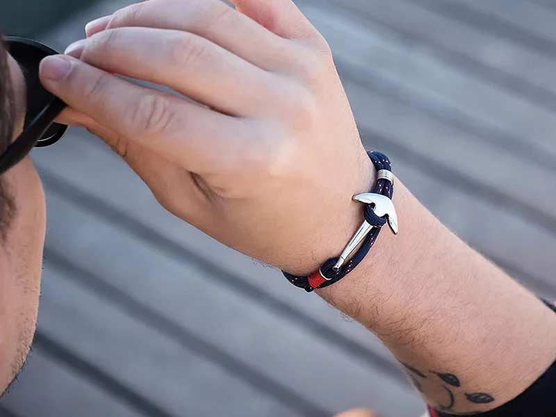 Bracelet Homme Ancre