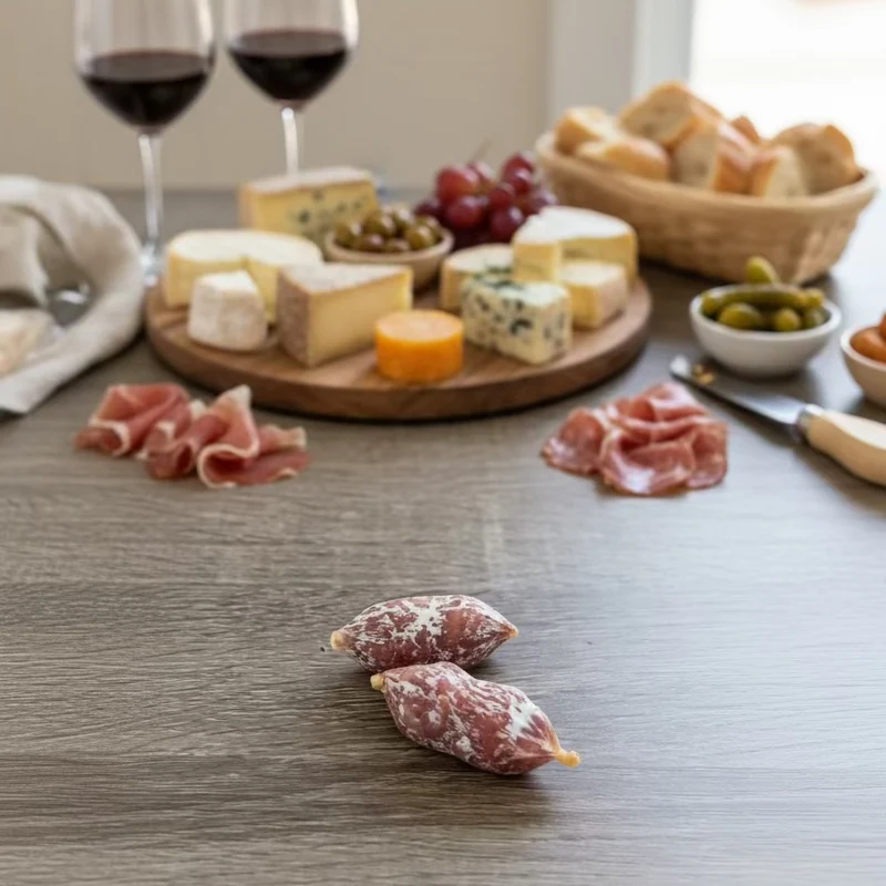 Lot de minis saucissons nature