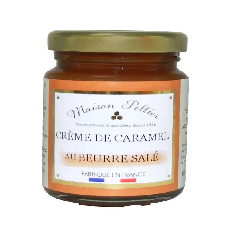 Pot de crème de caramel artisanale – Maison Peltier