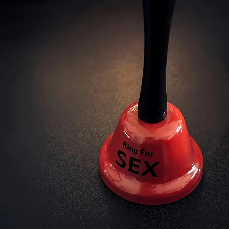 Porte-clés clochette “Ring for sex”