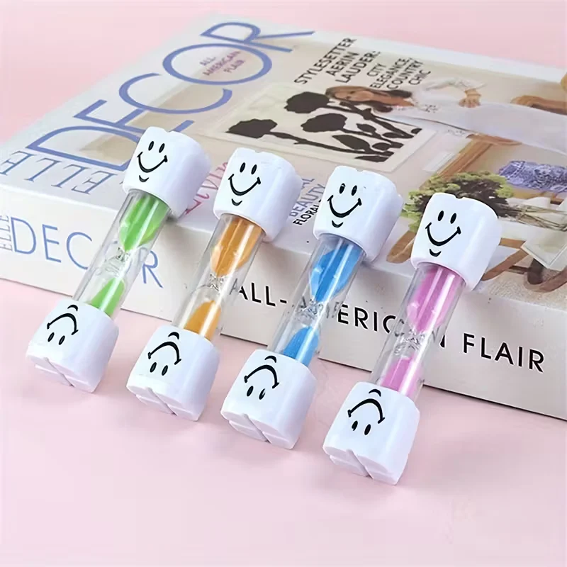 Sablier pour brossage de dents de 3 minutes pour enfant - Coloris aléatoire