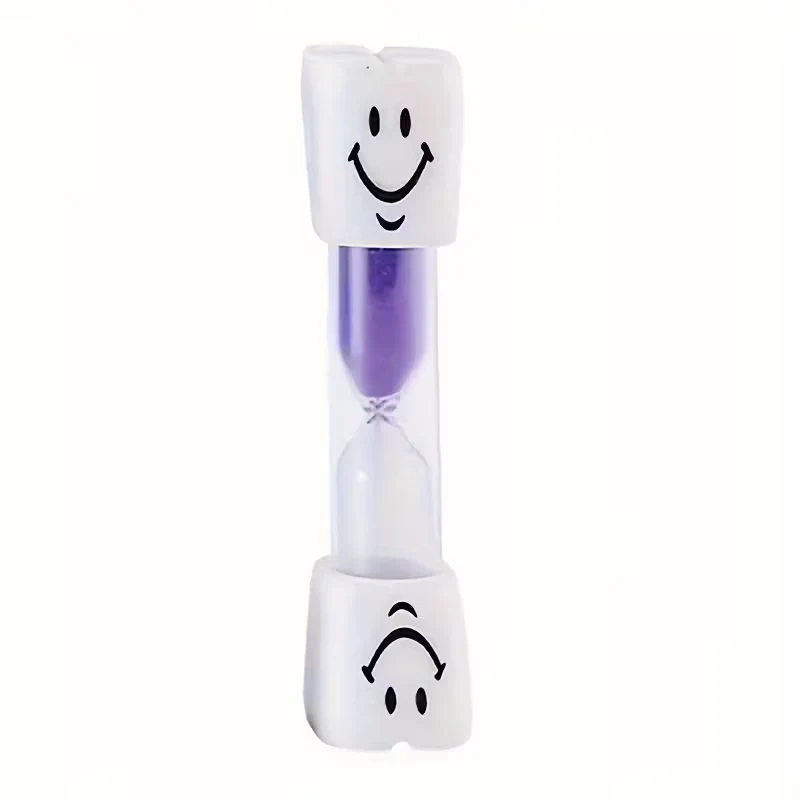 Sablier pour brossage de dents de 3 minutes pour enfant - Coloris aléatoire