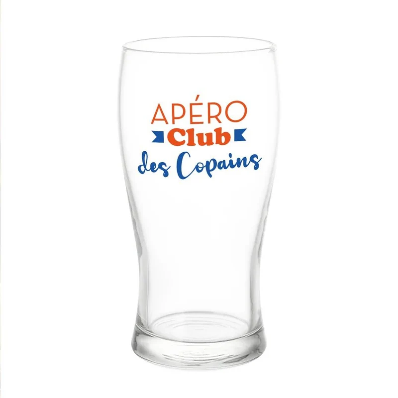 Verre à bière "L'Apéro Club des Copains"