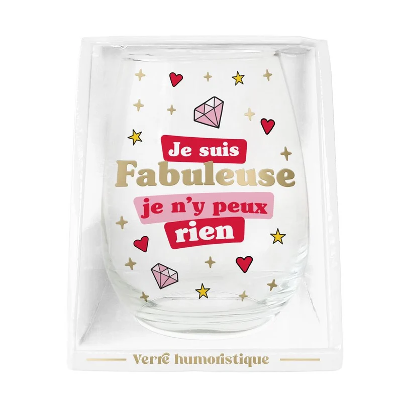 Verre rond "Fabuleuse"