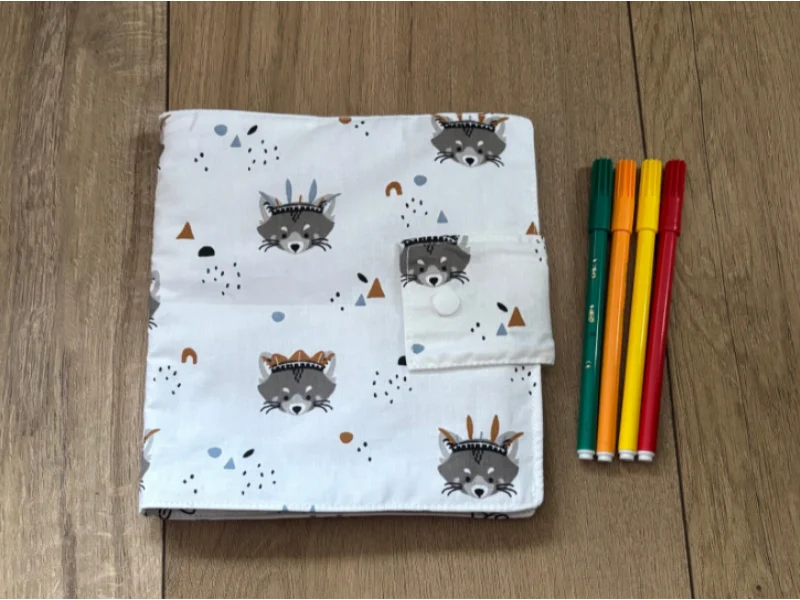 Le cahier de coloriage lavable