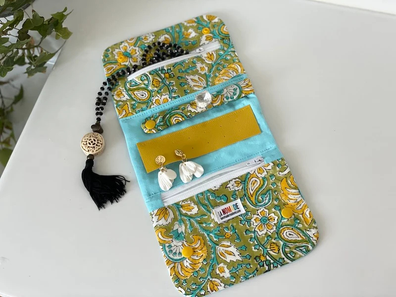 Duo trousse de toilette, trousse à bijoux