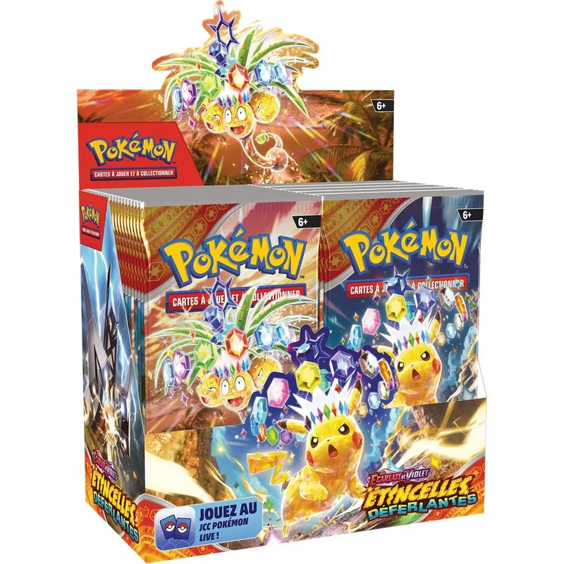 Pokémon EV08 : Ecarlate et Violet - Étincelles Déferlantes - Booster