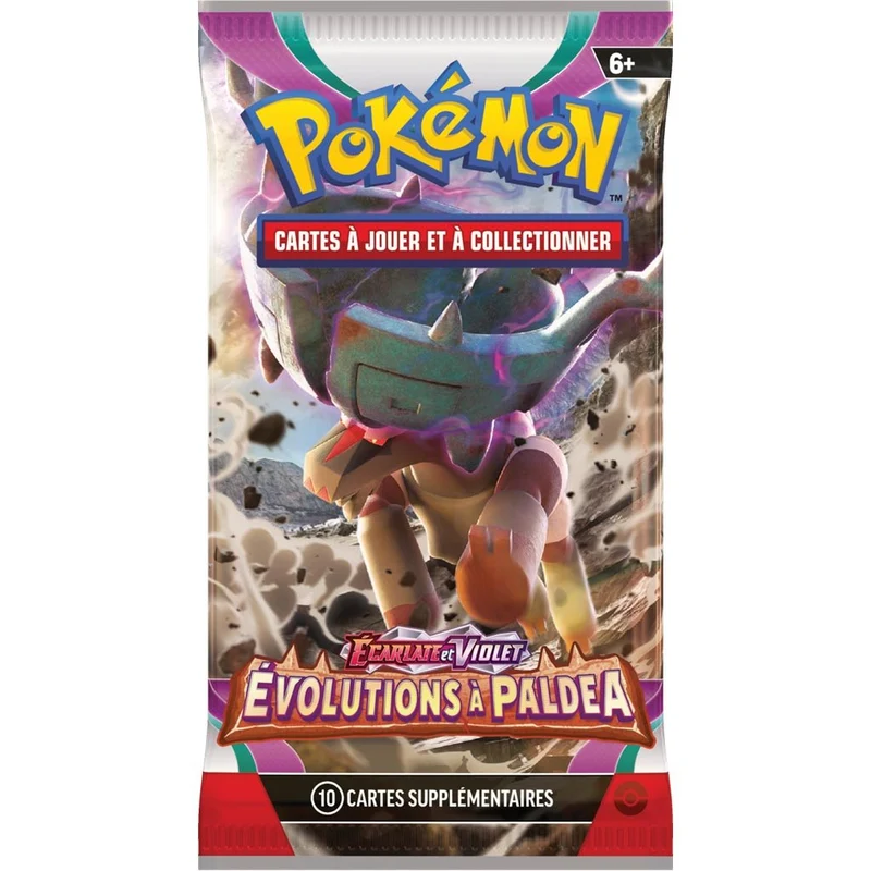 Pokémon EV02 : Ecarlate et Violet - Evolutions à Paldea - Booster