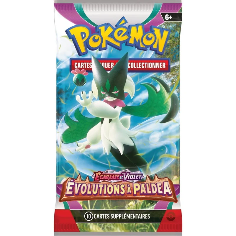 Pokémon EV02 : Ecarlate et Violet - Evolutions à Paldea - Booster