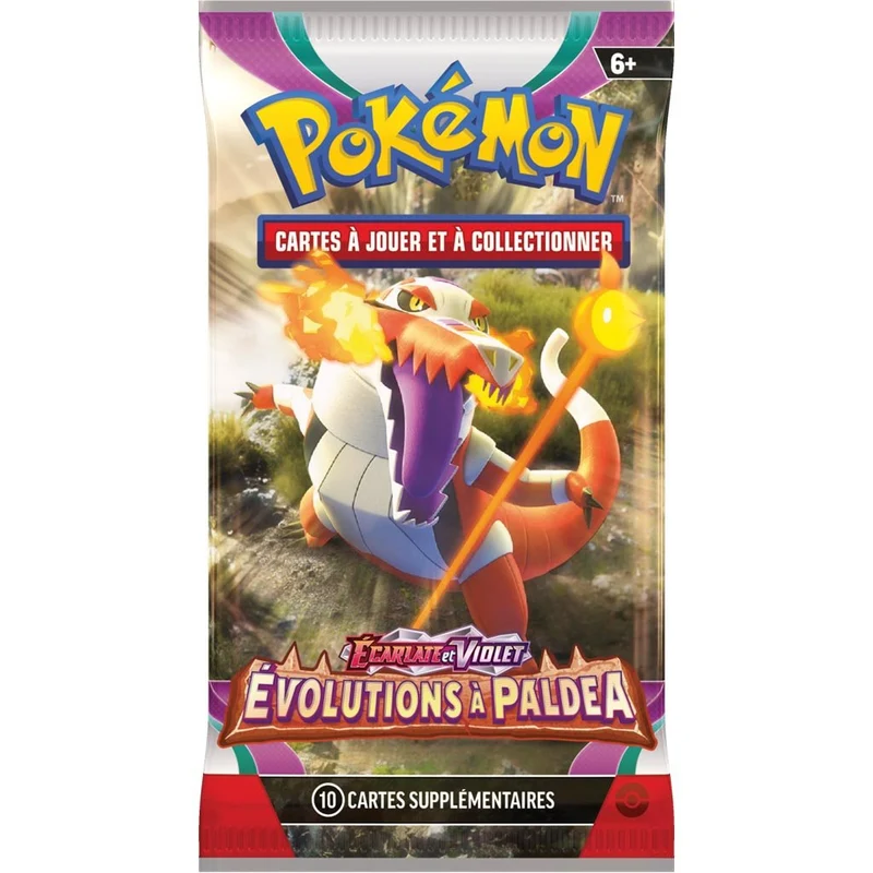 Pokémon EV02 : Ecarlate et Violet - Evolutions à Paldea - Booster