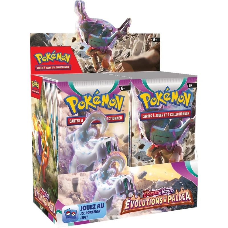 Pokémon EV02 : Ecarlate et Violet - Evolutions à Paldea - Booster