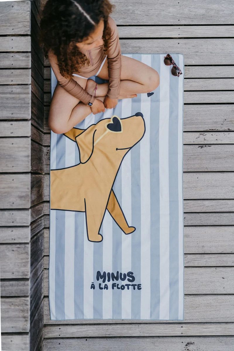 Serviette de plage | Chiot