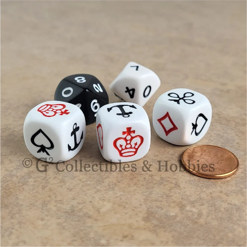Crown and Anchor Dice Game in Tube