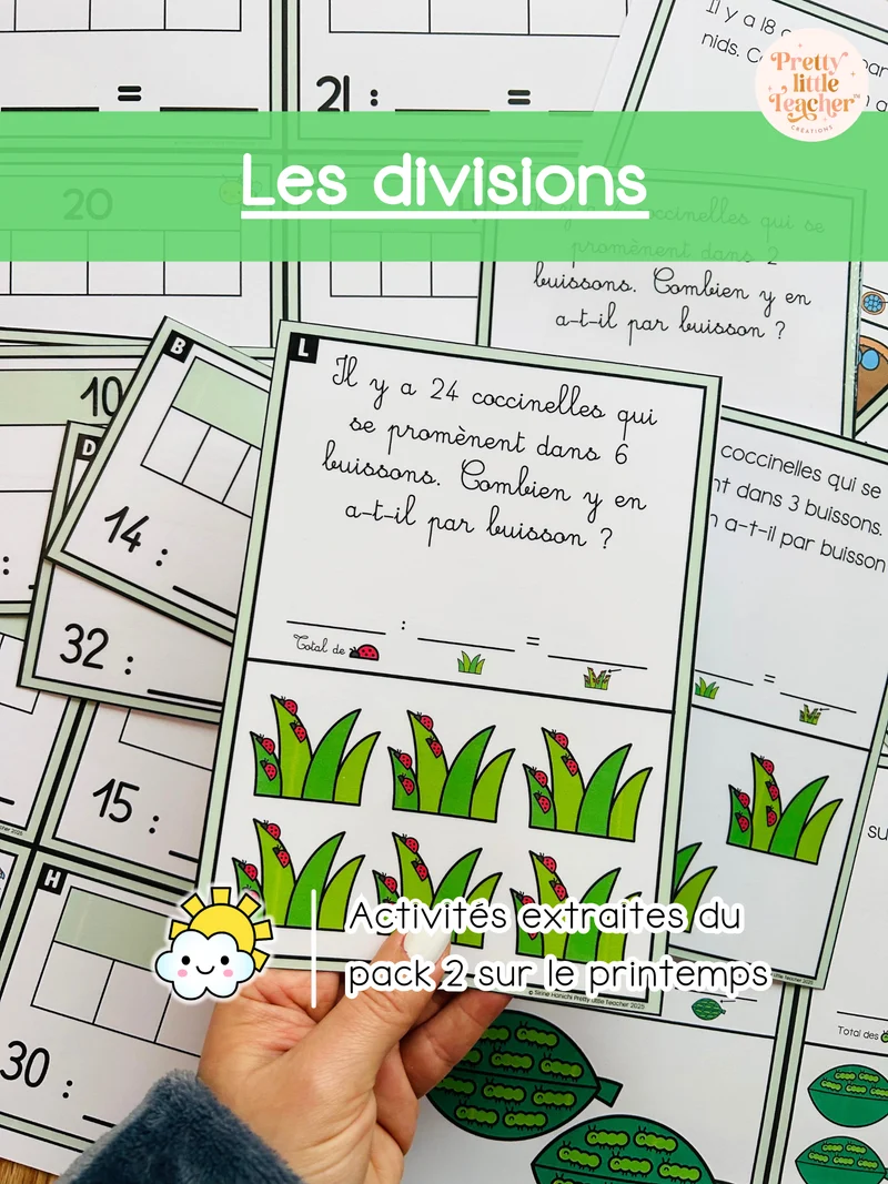 Les divisions : initiation (3x)