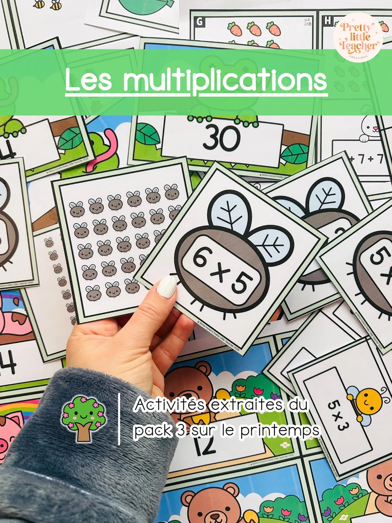 Les multiplications (3x)