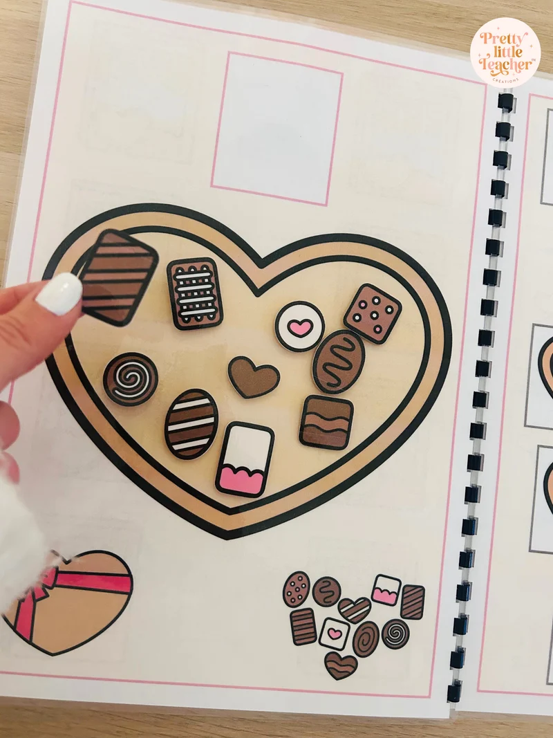 Livret d'activités sur la Saint-Valentin (3 à 5 ans)